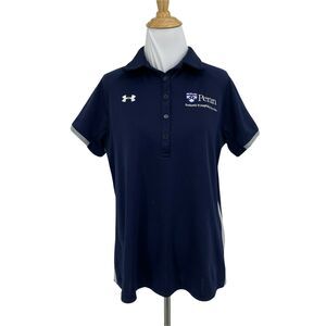 Under Armour Rival Polo Shirt Size M Navy Blue U Penn Residential Hospitality
